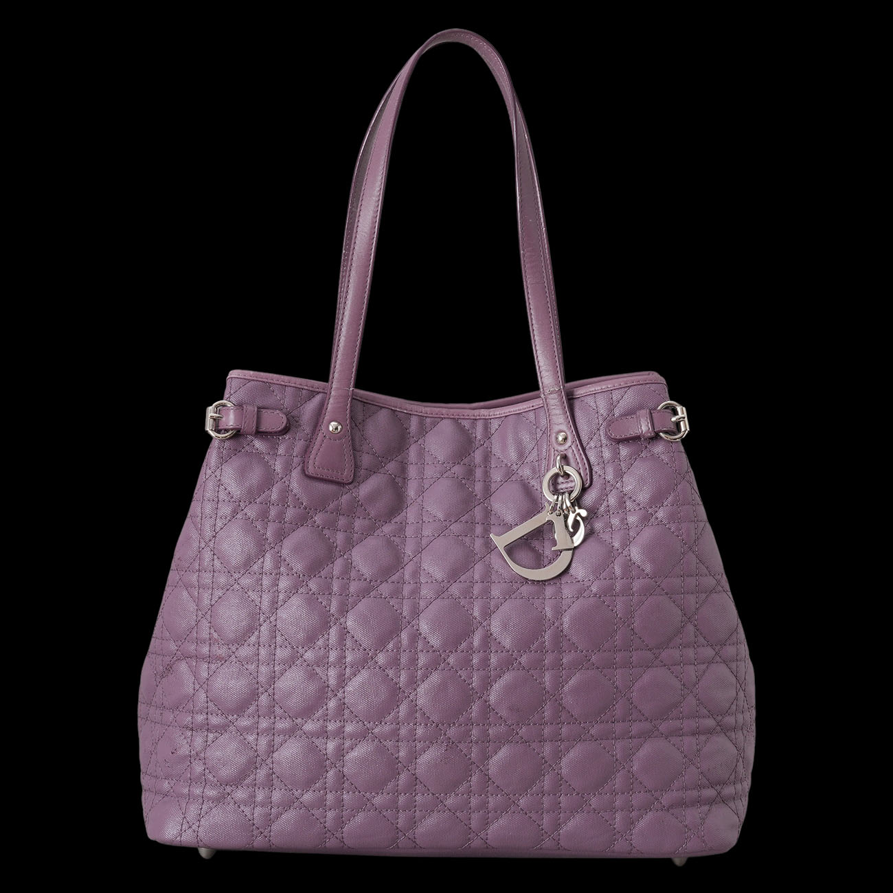 CHRISTIAN DIOR(USED)디올 까나쥬 토트백